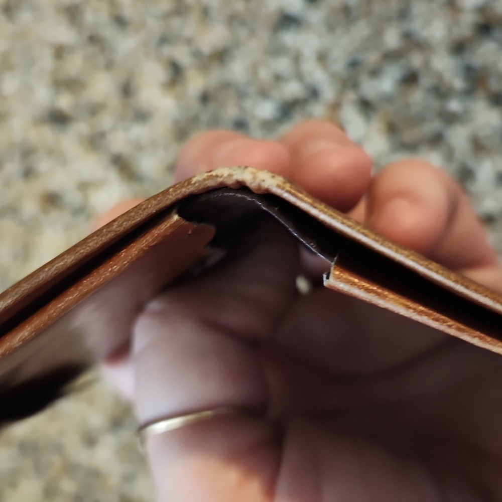 Vintage Textan calfskin wallet - Picture 8 of 10